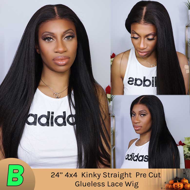 24‘’=$139| Halloween Treats $139 Get 24"Glueless Wig|6 Hot Styles to Choose Flash Sale