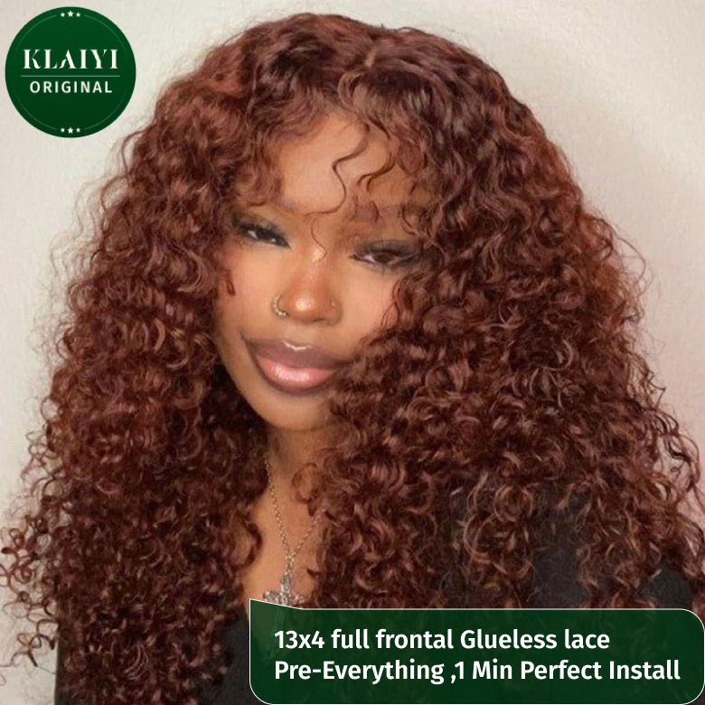 NEW 13X4 EAR TO EAR GLUELESS PRE EVERYTHING WIG w/ EAR TAPE, PERFECT FOR  ANY HAIRSTYLE