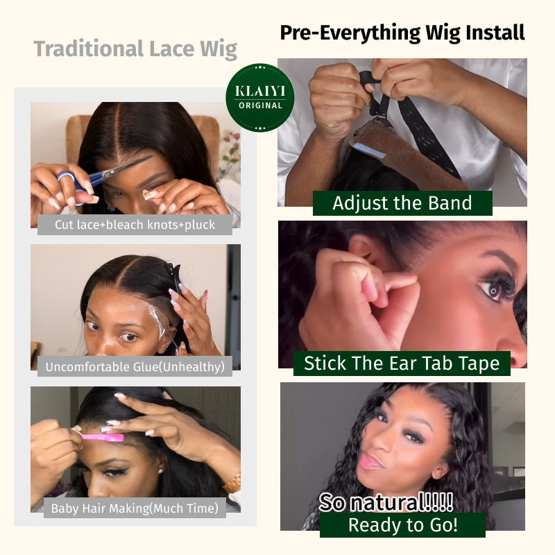 How to Properly Secure and Adjust a Pre-Cut Lace Wigs for a