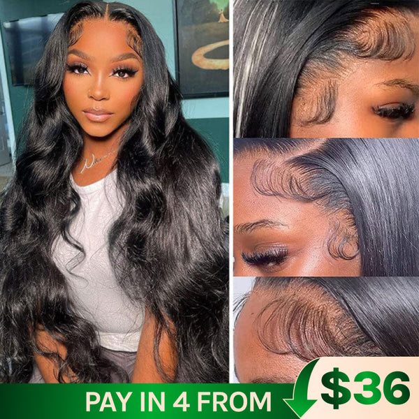 26"=$36 PAY IN 4|Body Wave Lace Front Human Hair Wig - Clearance Flash Sale