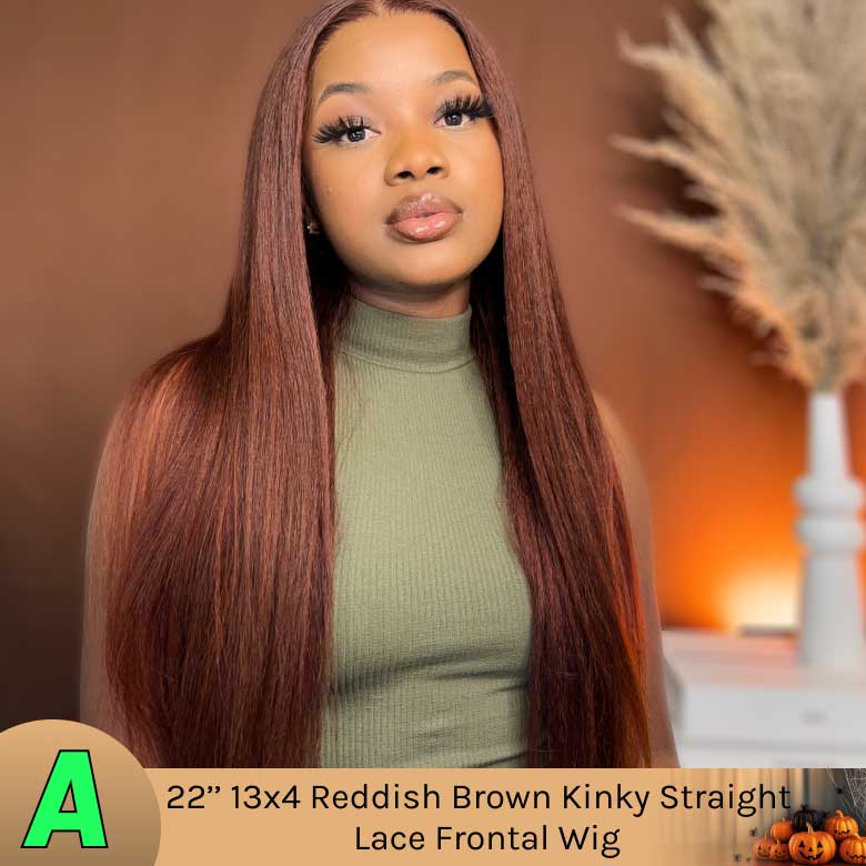 22‘’=$119| Black Friday Deals $119 Get 22"Glueless Wig|8 Hot Styles to Choose Flash Sale