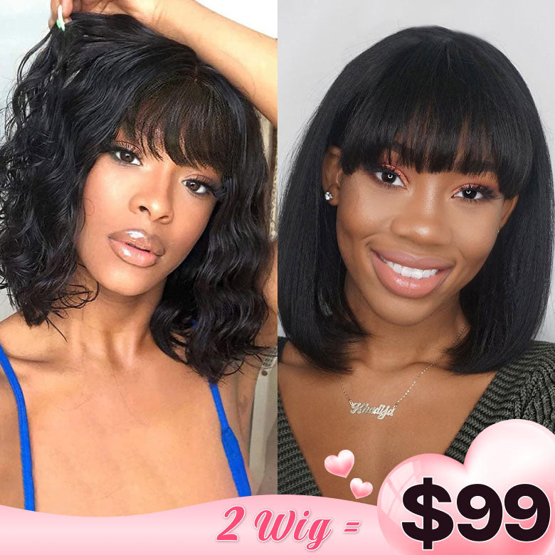 $99 Get 2 Wigs | Klaiyi Bogo Free Buy 1 Get 2 Wigs Flash Sale