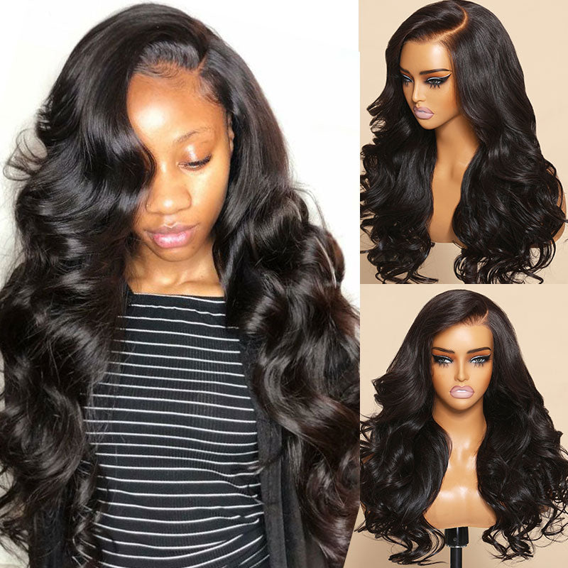 $100 OFF| Code: SAVE100 Klaiyi 13x4 Pre-Cut Lace Front Super Secure 3D Body Wave Pre-Everything Wig