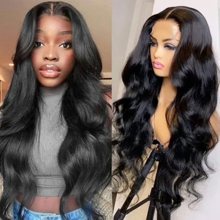 Long Length 80%OFF| Body Wave 4x4 Lace Wig Human Hair Flash Sale