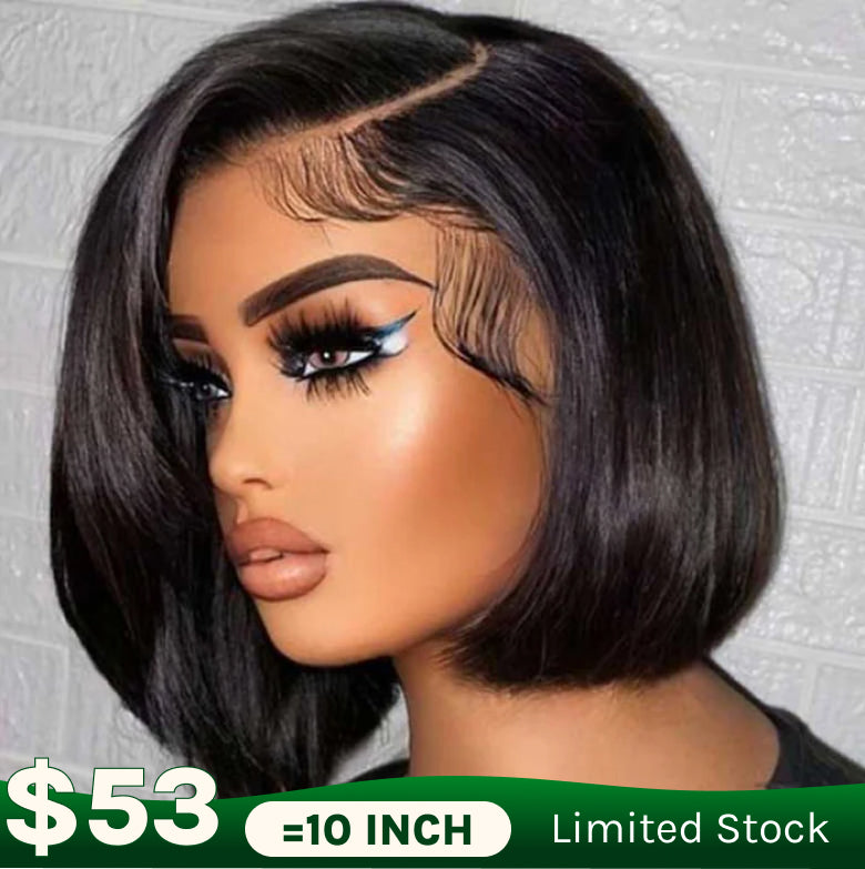 Extra 50% Off Code HALF50 | Klaiyi 13x1 T Part/13x4 Pre everything Put On and Go Glueless Bob Wig