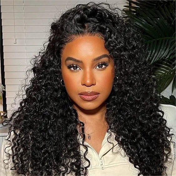 65% OFF| 200% Denstiy Full Frontal 13x4 Volume Curly Wig Skin Friendly Flash Sale