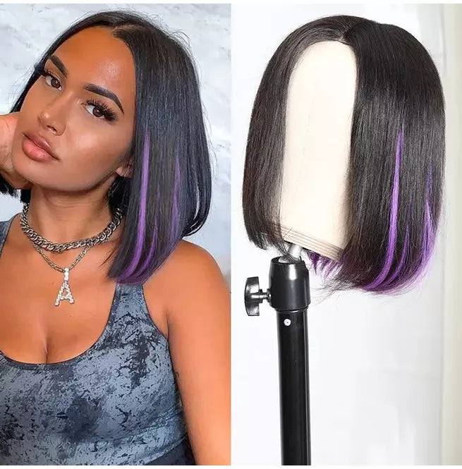 Down To $56.9| Klaiyi The AM to PM Short Bob Wigs 100% Human Hair Limited Stock Flash Sale