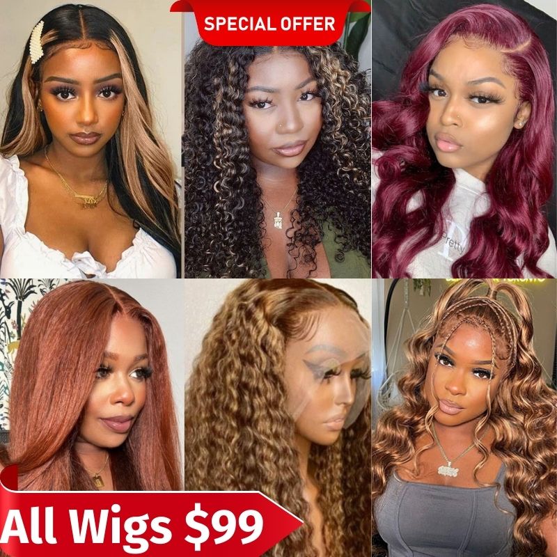 Member Day Flash Sale All Wigs $99 Super Value Limited Stock Limited Time