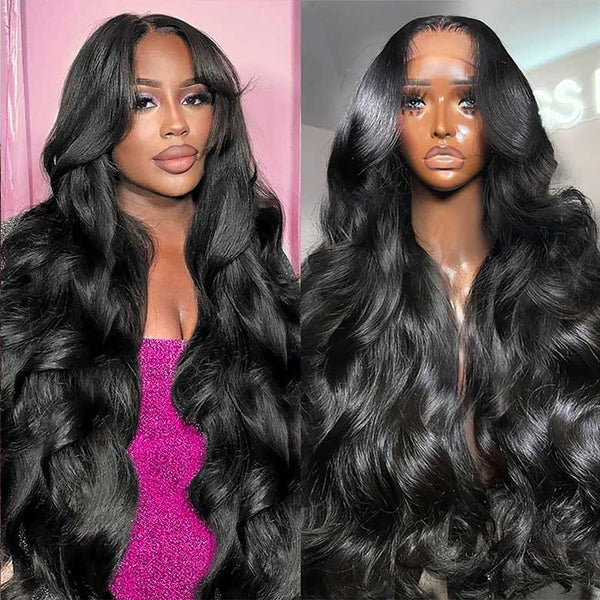 $100 OFF| Code: SAVE100 Klaiyi 13x4 Pre-Cut Lace Front Super Secure 3D Body Wave Pre-Everything Wig