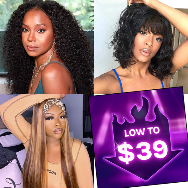 Down To $49  | Christmas Special Offer Mega Sale Glueless Wig Valued $219 Flash Sale