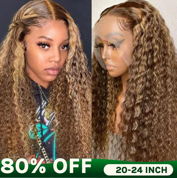 Long Length 80%OFF | Honey Blonde Highlight Bouncy Jreey Curl T Part Lace Wigs Flash Sale