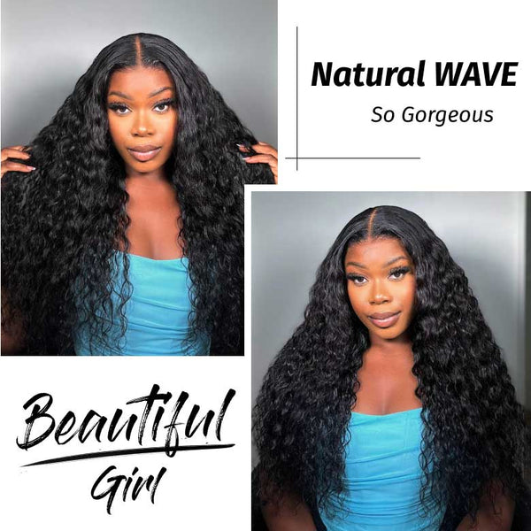 Klaiyi Hair Malaysian Natural Wave Virgin Human Hair Bundles 4 Pieces/pack Natural Color