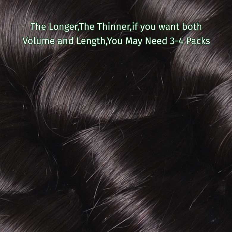 Klaiyi Loose Wave Virgin Hair Weave 2/3 Bundles Deals Unprocessed Human Hair Extensions Flash Sale
