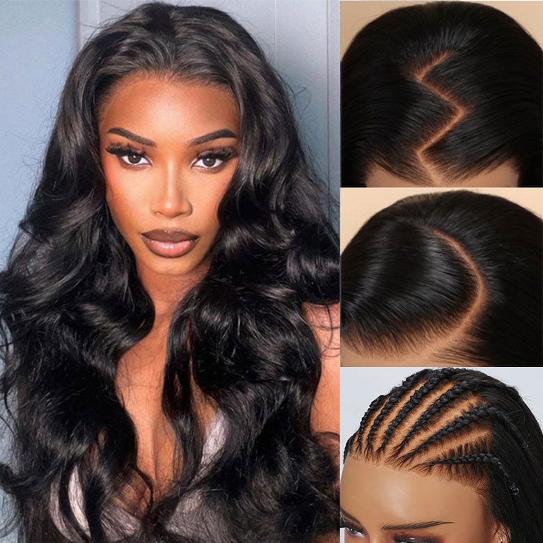 $100 OFF| Code: SAVE100 Klaiyi 13x4 Pre-Cut Lace Front Super Secure 3D Body Wave Pre-Everything Wig