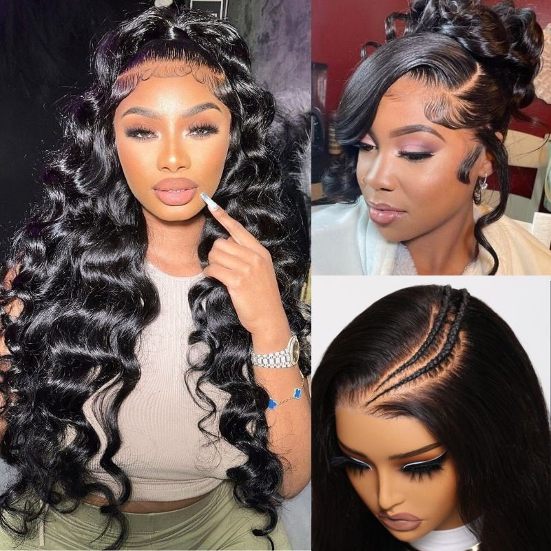 $100 OFF| Code: SAVE100 Klaiyi 13x4 Pre-Cut Lace Front Super Secure 3D Body Wave Pre-Everything Wig