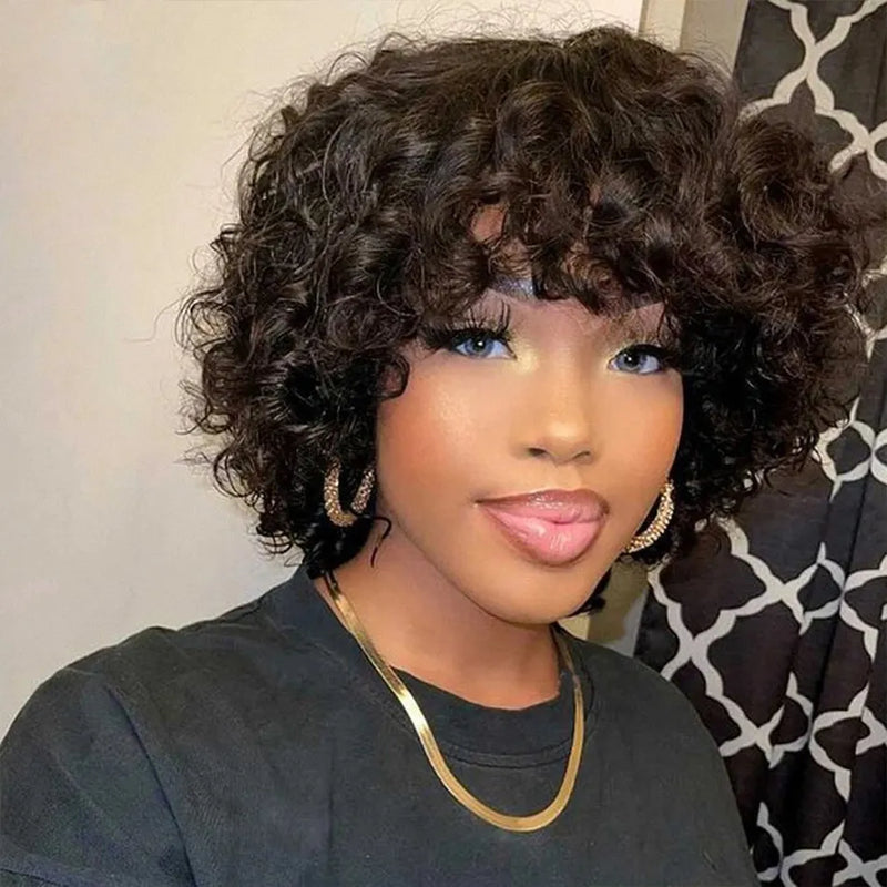 $29.9 Clearance | Klaiyi Human Hair Wigs Limited Crazy Flash Sale