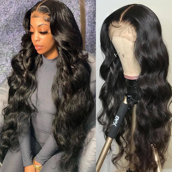 22-24" Length| Weekend Body Wave 4x4 Lace Human Hair Wig - Clearance Flash Sale