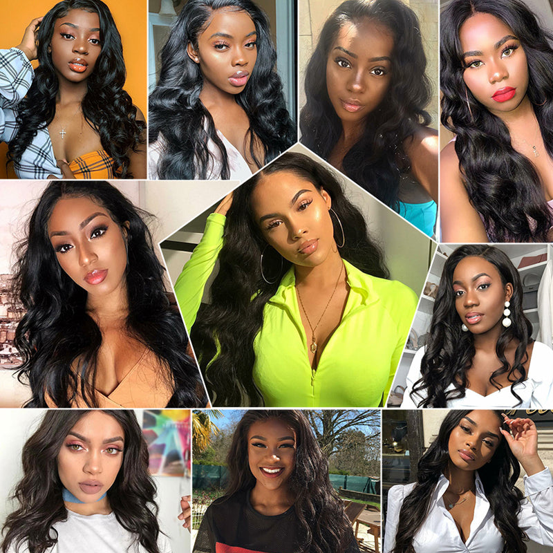 22-24" Length| Weekend Body Wave 4x4 Lace Human Hair Wig - Clearance Flash Sale