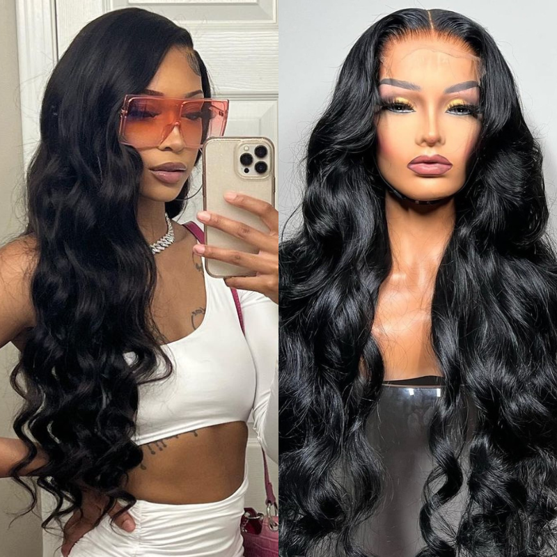 22-24" Length| Weekend Body Wave 4x4 Lace Human Hair Wig - Clearance Flash Sale