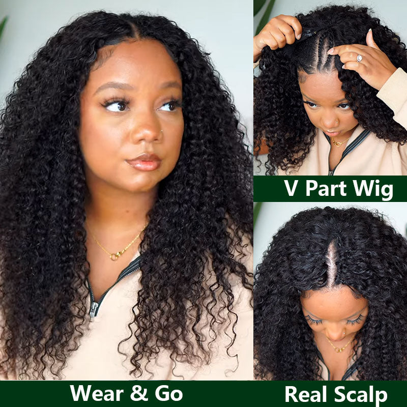 Prime Kitty U Part Wig Human Hair Right Side Part 1x4 Body Wave #1 Jet  Black Small Cap Right U Part Wigs for Black Women U Part Right Side Wig  Upart